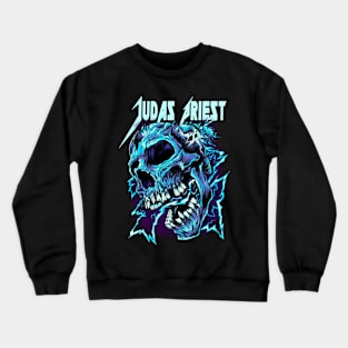 JUDAS PRIEST MERCH VTG Crewneck Sweatshirt